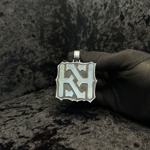 PINGENTE PERSONALIZADO EM PRATA 925 - 5CMX5CM