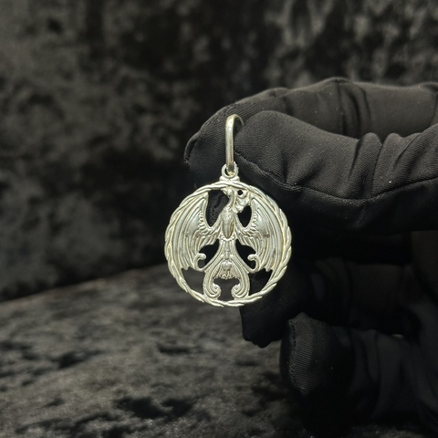 PINGENTE ÁGUIA SAGRADA P 4,8 G