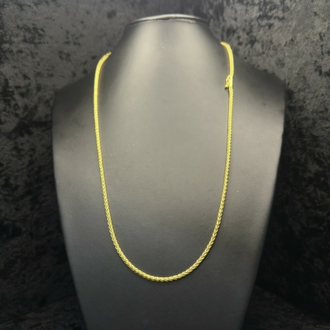 CORDÃO PERUANO - 3MM / 70CM (FECHO BOMBA)