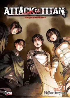 KODANSHA - ATTACK ON TITAN Vol. 21 (3ra Edición)