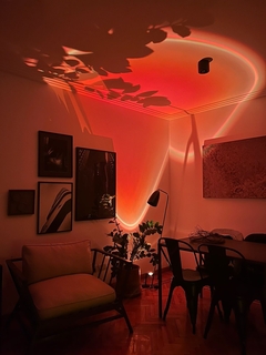 1 Lampara Sunset con control + 1 Proyector de galaxia Nave con parlante - Home Store