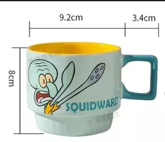 Set x4 taza Bob Esponja apilable - tienda online