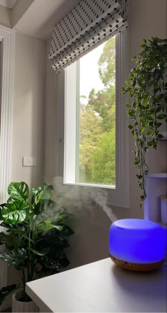 Humidificador Life base de madera - tienda online