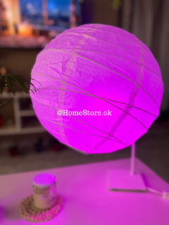 Paper Lamp con foco RGB - tienda online