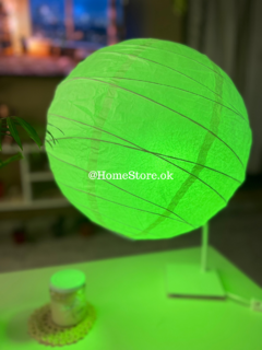 Paper Lamp con foco RGB