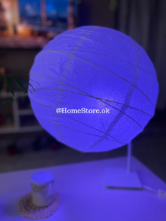 Paper Lamp con foco RGB + Lampara Sunset - comprar online