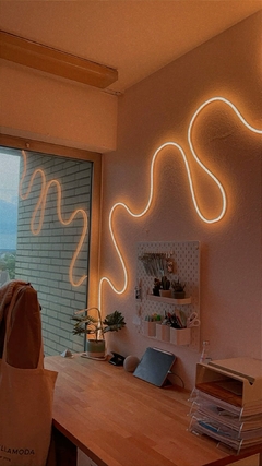 Imagen de Proyector de galaxia Nave con parlante + Tira de Neon + Sunset con control