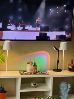 2 Veladores Desk + 1 Lampara Sunset lámina - comprar online