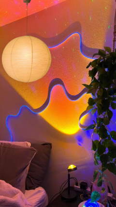 Tira de Neón + Paper Lamp + Sunset Lamp - comprar online