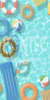 Painel vertical piscina
