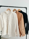 Chaqueta desflecada over - comprar online