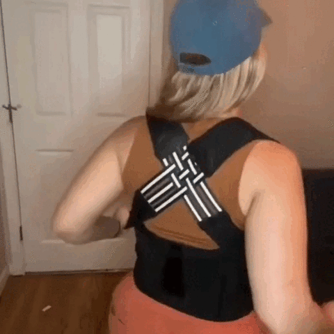 Corretor de postura ajustável para mulheres e homens, Bela Elegance