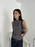 Top buche Adison Gris