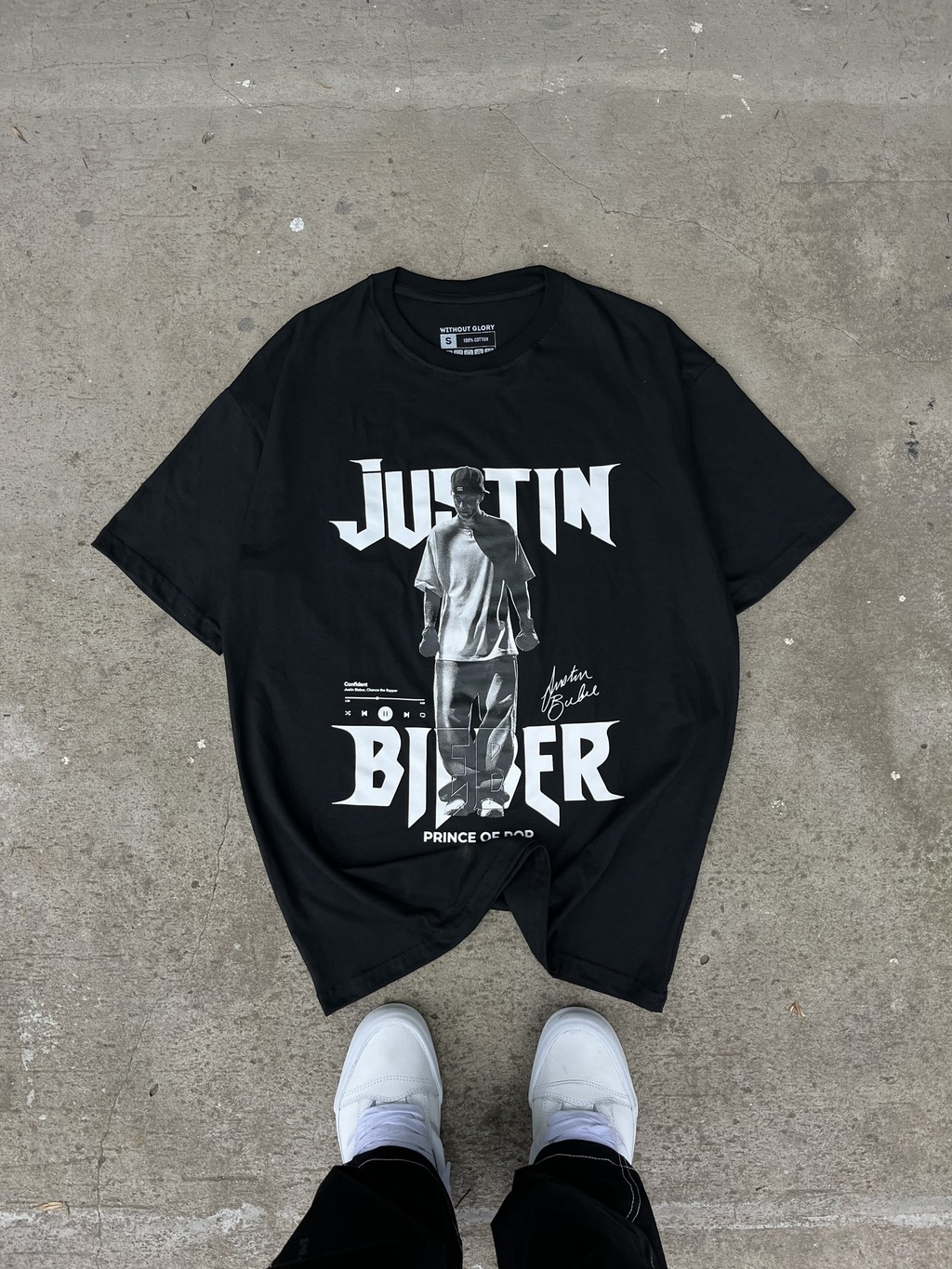 Justin Bieber Tee Negra thumbnail 3