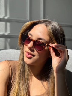 Imagem do Óculos de Sol Zafira Tartaruga Polarizado