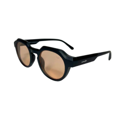 Óculos Calabria Preto com Lentes Rosê - comprar online