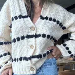 CARDIGAN AMSTERDAM natural - tienda online