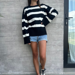SWEATER GRANADA (negro/natural) en internet
