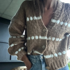CARDIGAN AMSTERDAM camel - comprar online