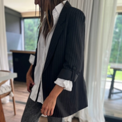 BLAZER SASTRERO RAYADO BELGICA - comprar online