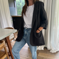 BLAZER SASTRERO RAYADO BELGICA