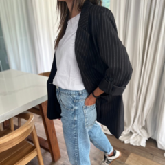BLAZER SASTRERO RAYADO BELGICA - tienda online