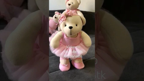 MOLDE URSA EM PÉ 50cm