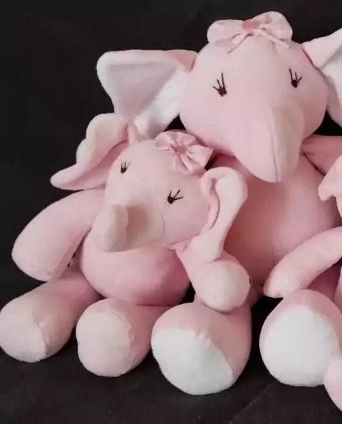 MOLDE ELEFANTINHA FILHOTE 26 e 36 cm