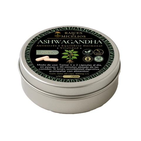 Ashwagandha capsulas extracto puro 6:1 300mg - comprar online