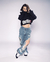 BUZO CROP OVERSIZE CON CAPUCHA MOD. BELLE en internet