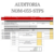 Auditoria de cumplimiento NOM-035-STPS-2018 factores de riesgo psicosocial