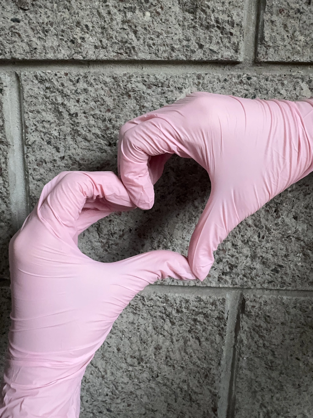 PAR DE GUANTES ROSA TALLE M