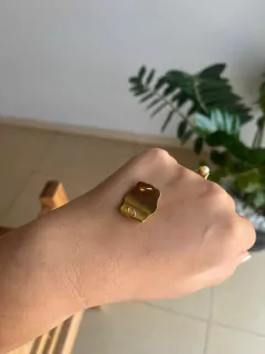 Pingente Fivela Personalizada Dourada Pequena - comprar online