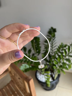 BRACELETE FIO QUADRADO EM PRATA 925 - Sinhá Semijoias