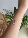 BERLOQUE FIVELA + BRACELETE PRATA 925 - comprar online