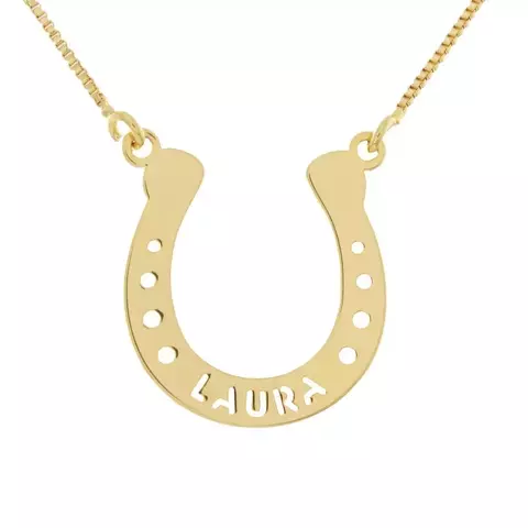 Colar Ferradura com Nome Personalizado