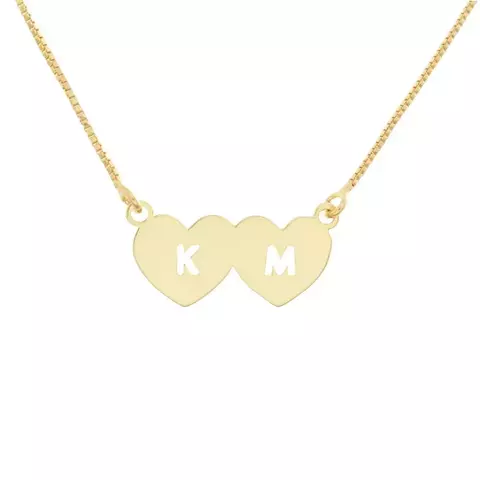 Colar Iniciais Personalizado