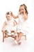 Vestido com Babado Infantil Branco
