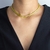 Choker Riviera Baguete Pedras Verde Lima - loja online