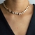 Choker Keila Círculos Lisos e Cravejados Zircônias Cristais