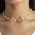 Choker Pérolas Barroca Oval - comprar online