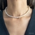 Choker Duo Pérolas e Metal Fina - loja online