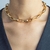 Choker Corrente Inspiração Elos Cartier Grossos - comprar online