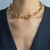 Imagem do Choker Corrente Inspiração Elos Cartier Grossos