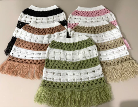 Saia De Praia Colorida - comprar online