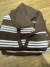 Conjunto de tricô listrado feminino - Aleida Modas