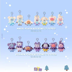 Keyring Plush Angel & Villain