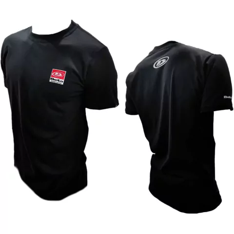 REMERA ALGODON BETA LOGO CH NEGRA
