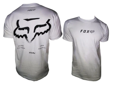 REMERA ALGODON FOX CH BLANCA