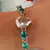 Pulseira Elo Português Gotas 13x18 Cristal - comprar online